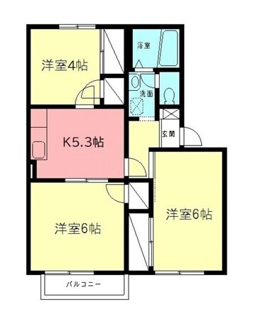 レジデンスラークヒルの物件間取画像